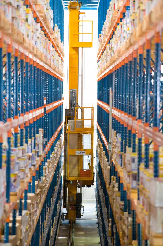 TK Transstockeur Alstef group stockage automatisé