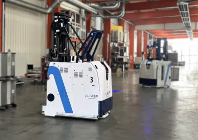 Projet de rétrofit AGV chez Entremont